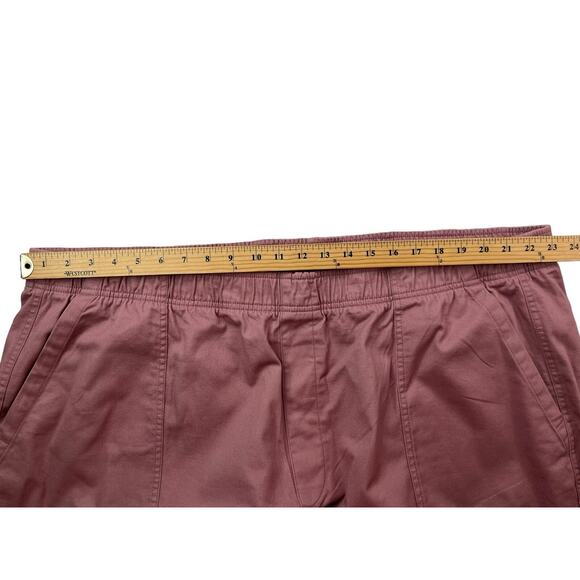 Old Navy Womens Plus 3X Comfort Waistband Puce Pink Straight Elastic Waist Pants - Picture 9 of 16
